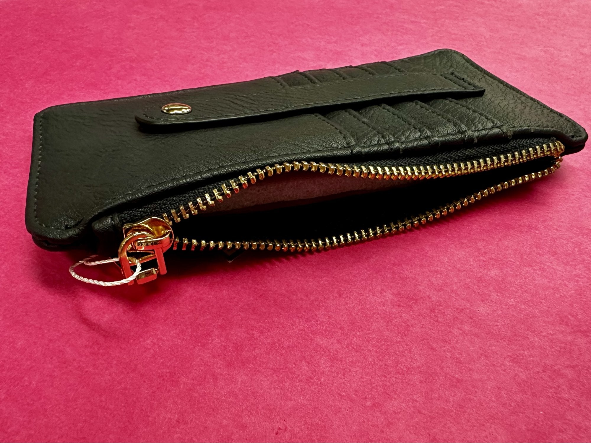 Saige Slim Card Holder Women's Wallet-Navy