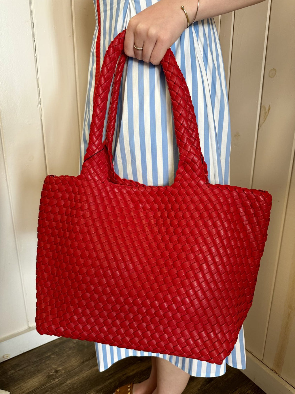 Roxie  Woven Tote