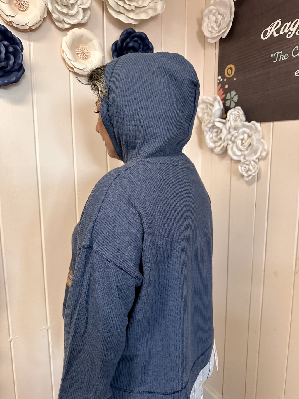 L2 Spring Navy Waffle W/ High Noon