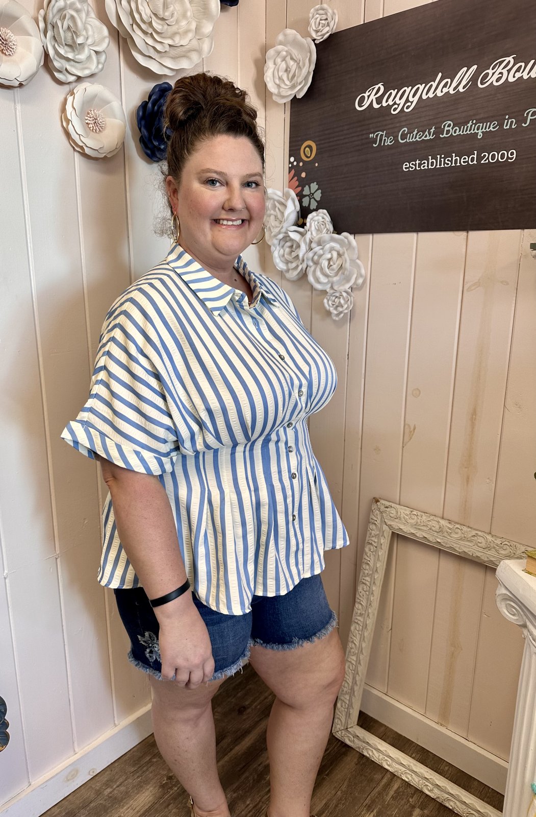 Cameron Top in Plus