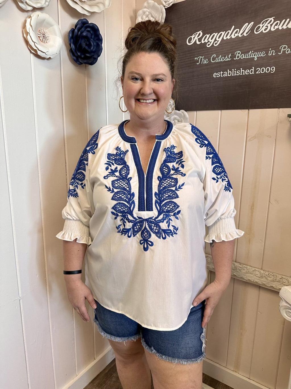 Kendra Plus Top