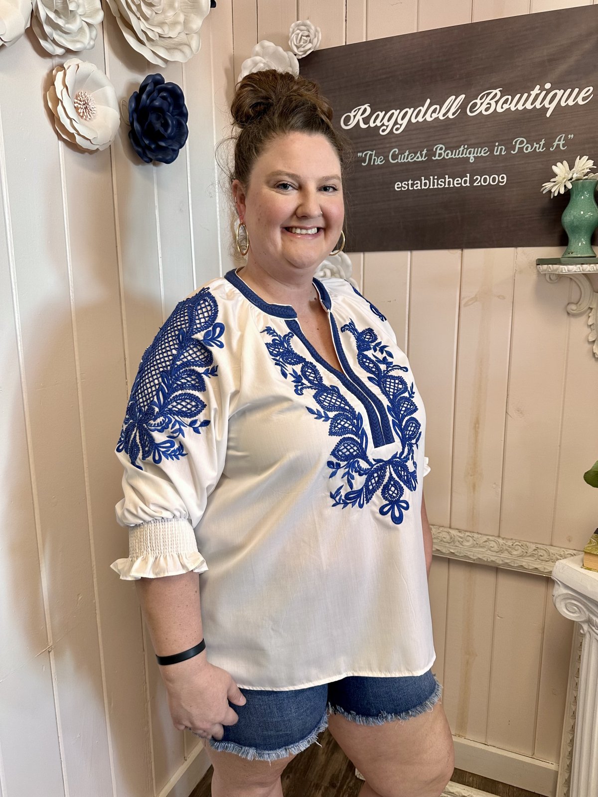 Kendra Plus Top