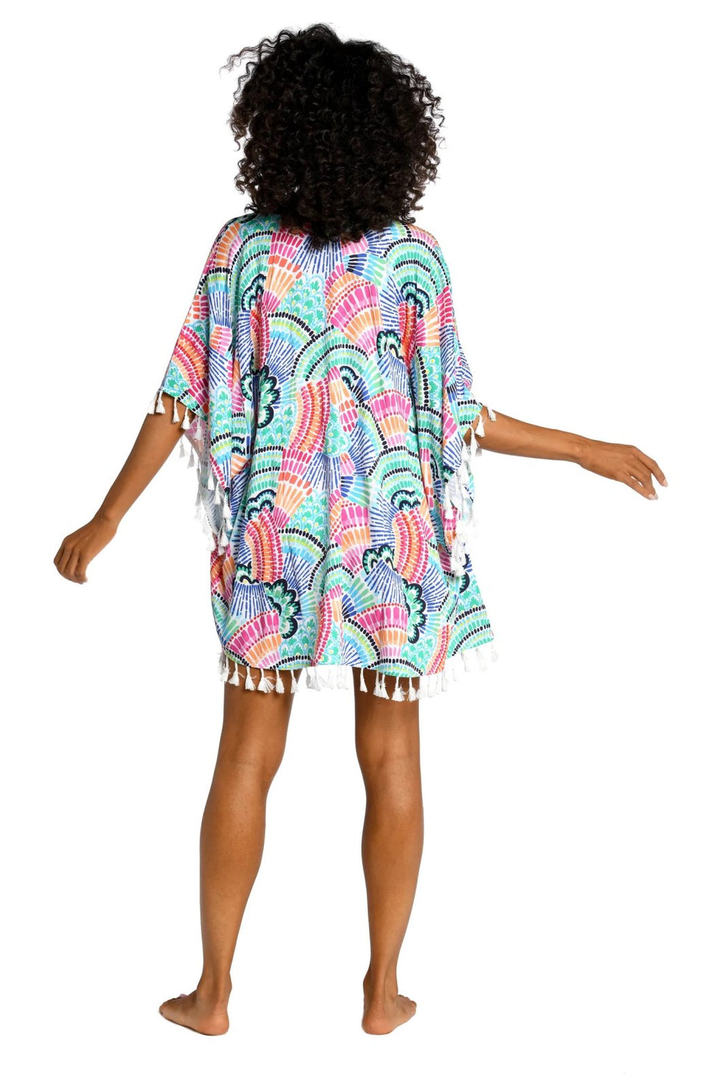 WAVES KIMONO LA BLANCA at Raggdoll Boutique in Port Aransas, perfect for summer outfits and coastal fashion.