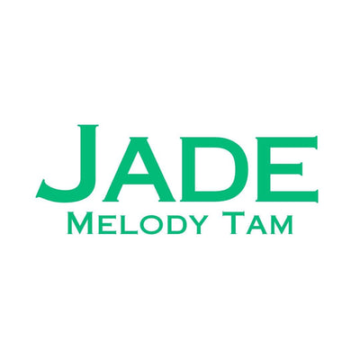 Logo of Jade Melody Tam in green, representing a fashion brand.