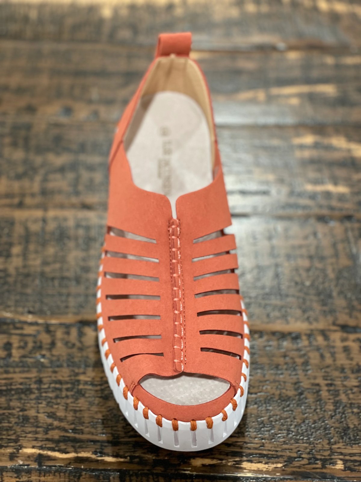 BRICK TULIP OPEN-TOE WEDGE by ILSE JACOBSEN 9376 showcasing trendy coastal style and perfect for summer outfits Texas.