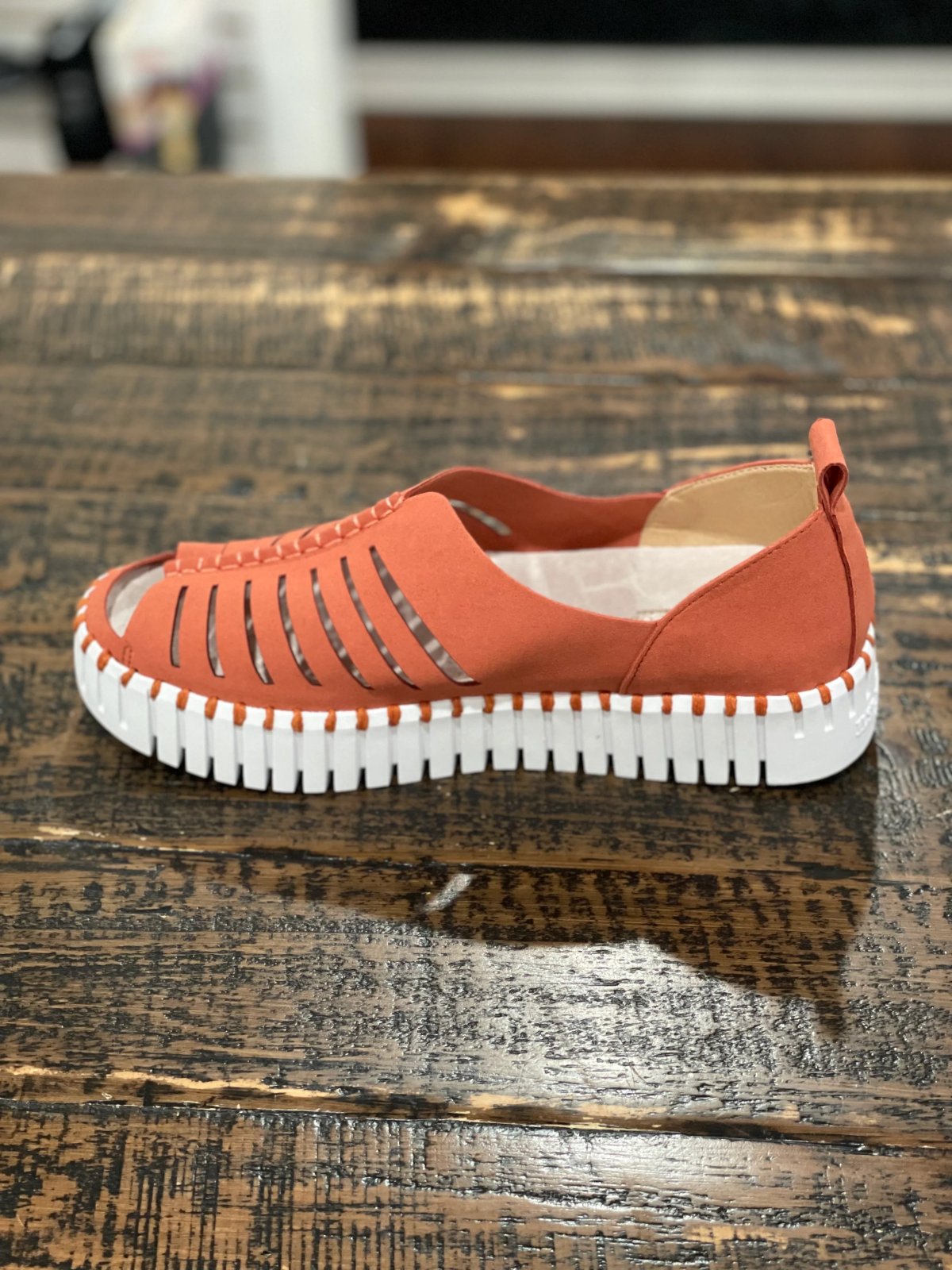 BRICK TULIP OPEN-TOE WEDGE by ILSE JACOBSEN 9376 in trendy coastal style, perfect for summer outfits Texas.