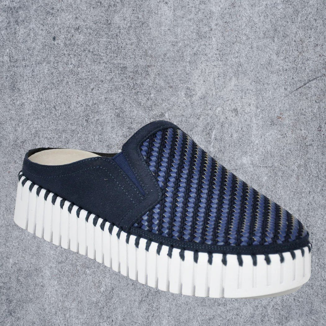 Dark Indigo Flats Slip-Ons by Ilse Jacobsen 660A