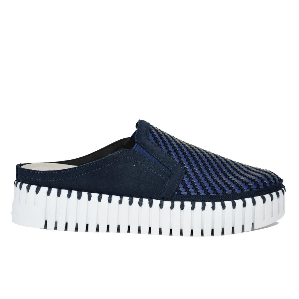 Dark Indigo Flats Slip-Ons by Ilse Jacobsen 660A