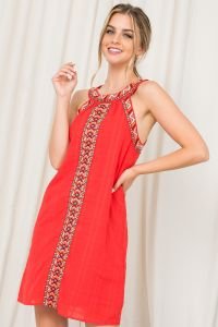 ALL RED ABOUT IT DRESS from Raggdoll Boutique, perfect for summer outfits Texas and trendy coastal style.