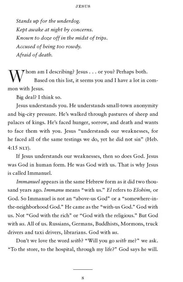 JESUS- MAX LUCADO