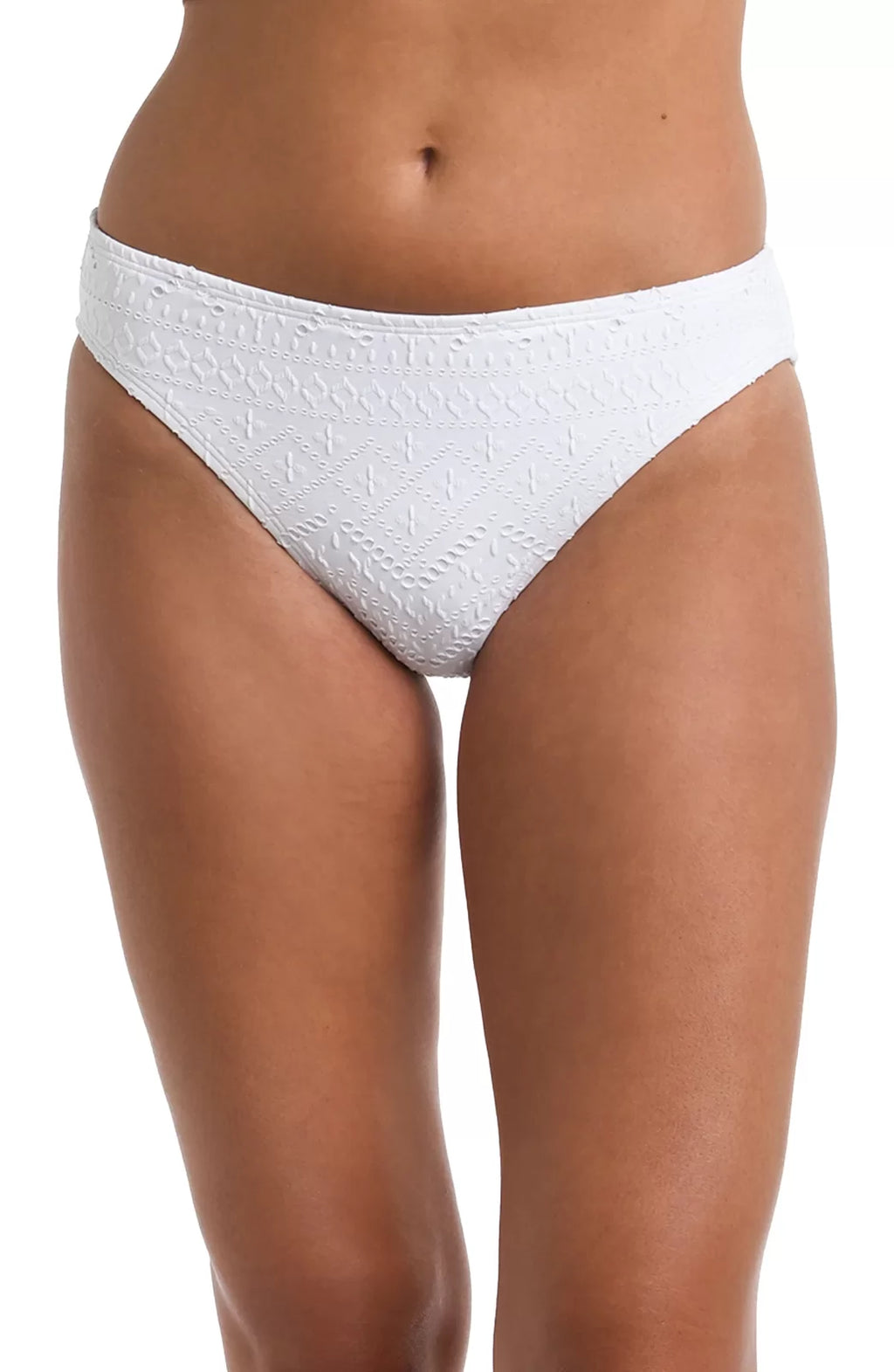La Blanca Saltwater Sands White Bottoms showcasing trendy coastal style from Raggdoll Boutique.