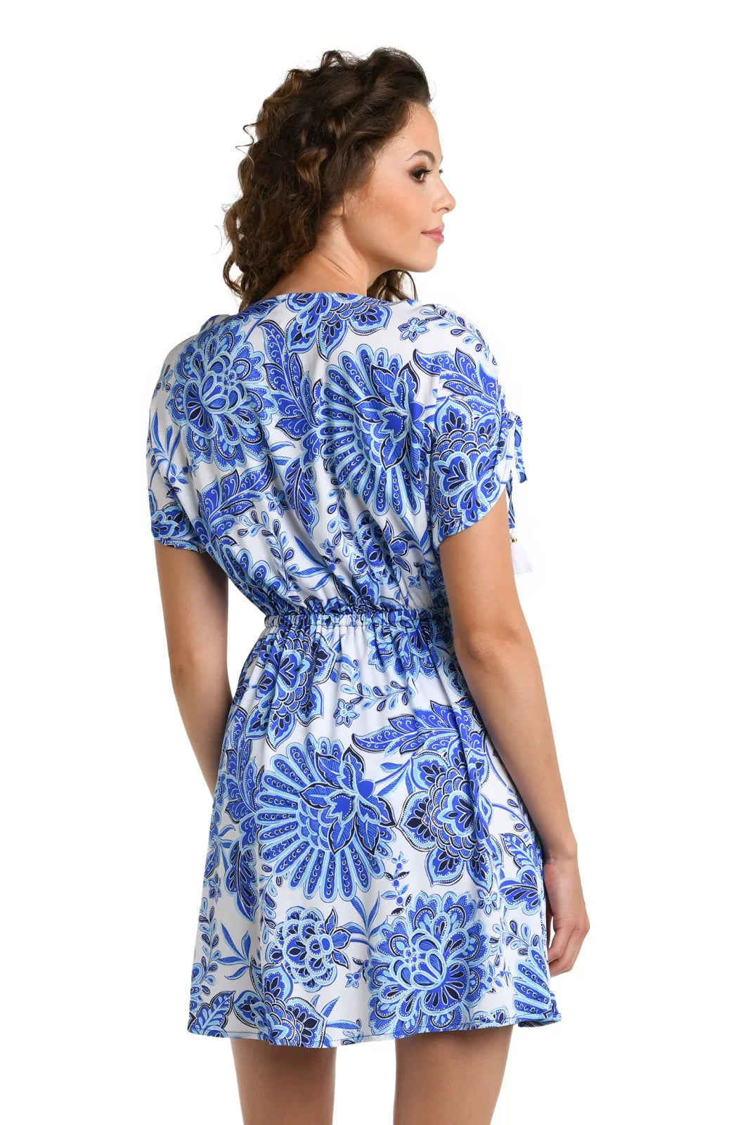 La Blanca Beyond the Pacific Dress showcasing trendy coastal style from Raggdoll Boutique, perfect for summer outfits Texas.