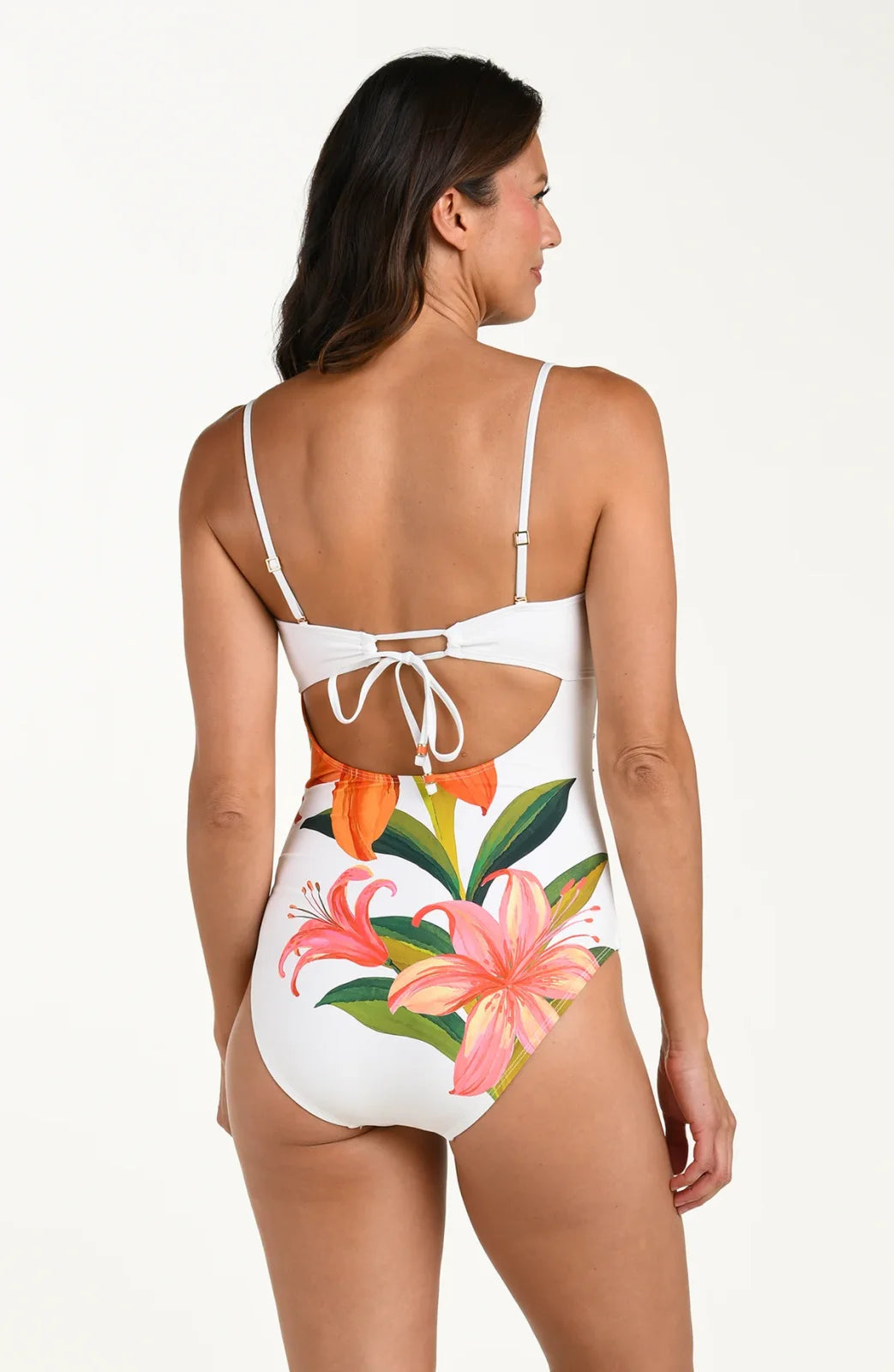 Jungle Blossoms Bandeau One Piece - Multi
