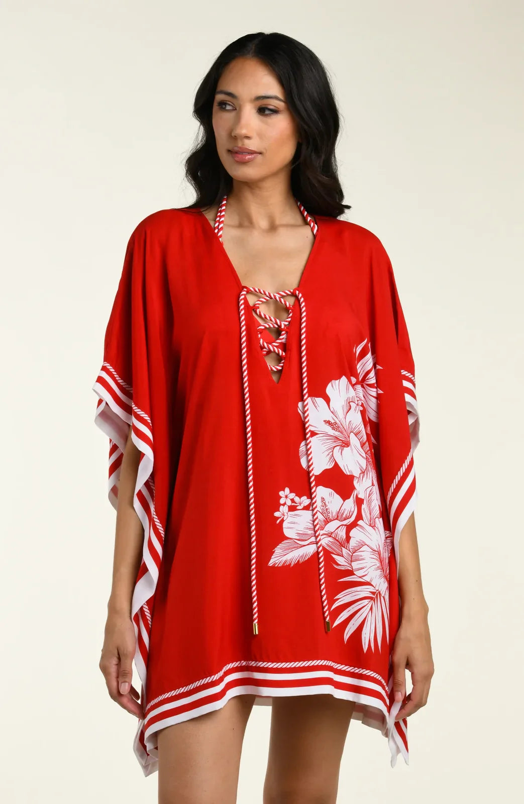 Mariner Caftan - Ruby
