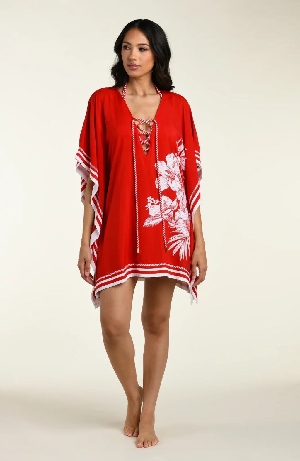 Mariner Caftan - Ruby