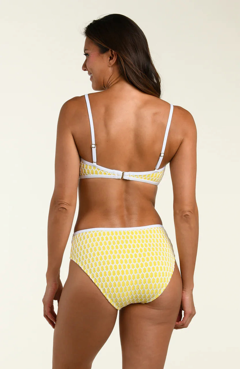 Prep & Paddle Bandeau Bikini Top-Soleil