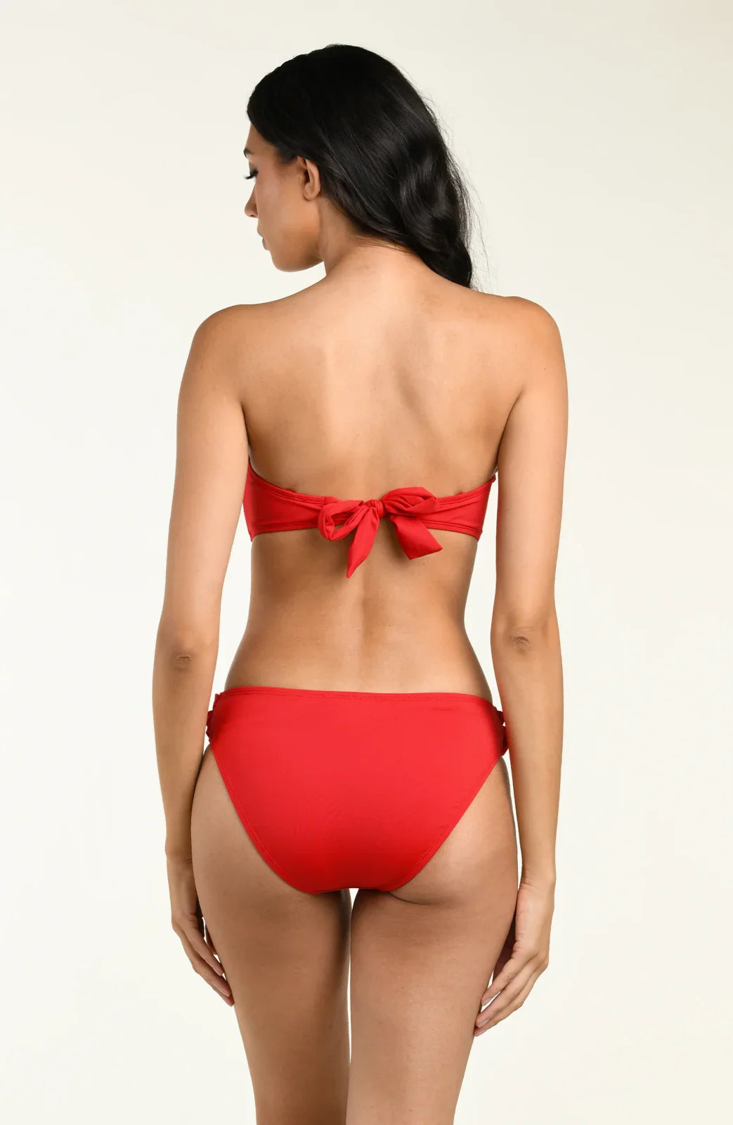 Island Goddess Bandeau Bikini Top - Ruby
