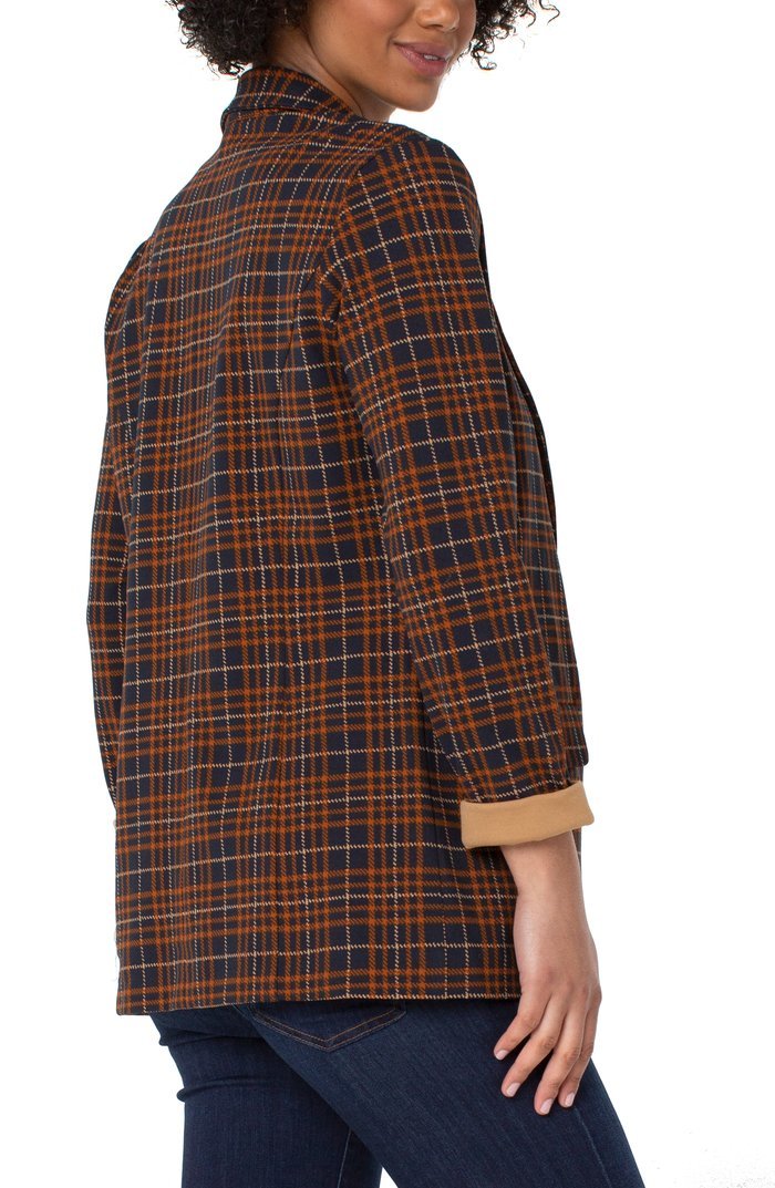BOYFRIEND BLAZER with princess dart pattern from Raggdoll Boutique, perfect for trendy coastal style.