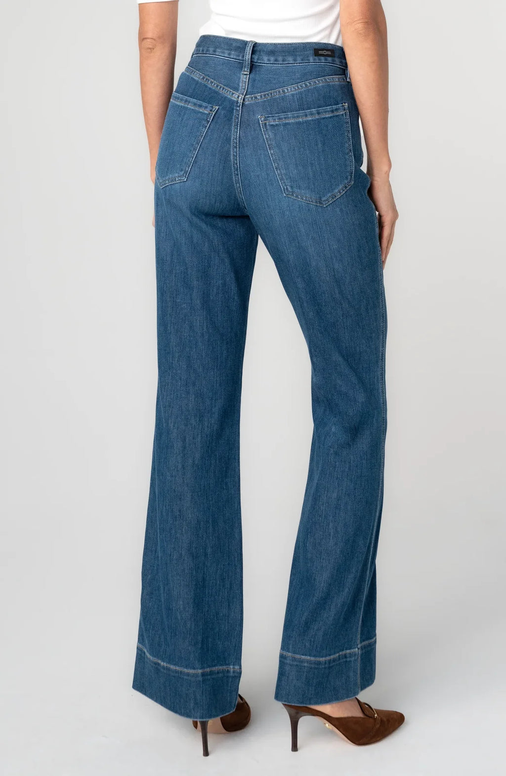LP Relaxed High Rise Seamed Bootcut -Bayshore