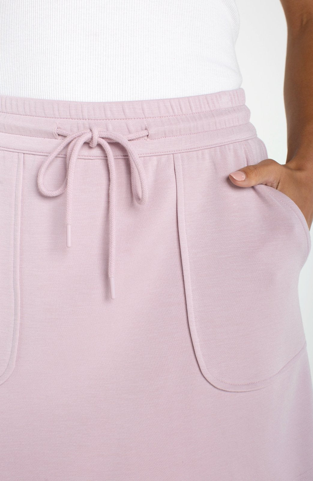 LP Pull On Knit Skort- Lilac Shadow