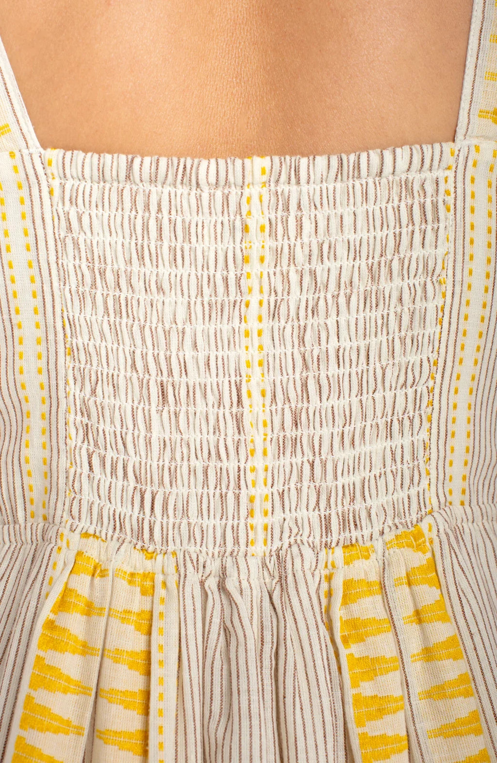 LP Sleeveless Midi Dress -Yellow Cream