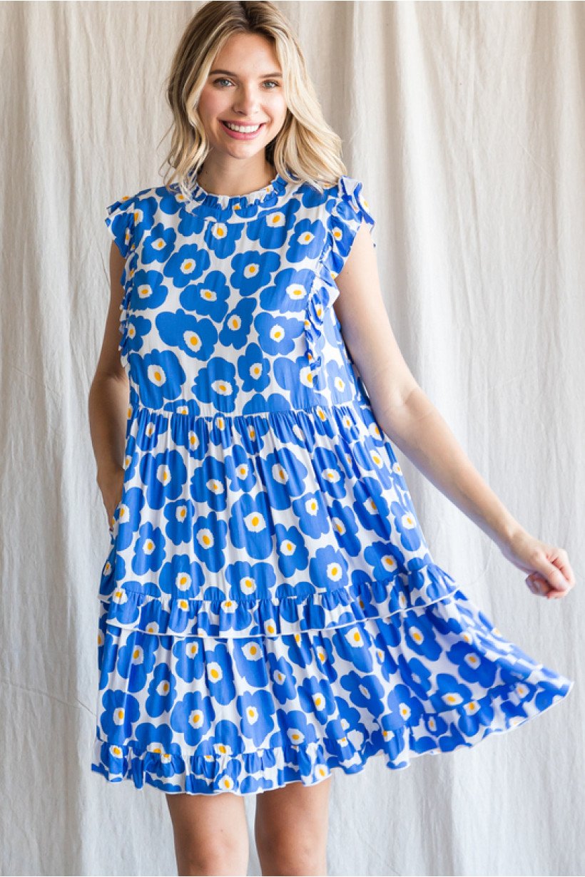 BLOOMING LOVE DRESS from Raggdoll Boutique is a trendy coastal style dress perfect for summer outfits Texas.