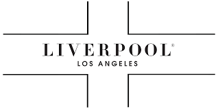 Liverpool Los Angeles logo, featured in trendy coastal fashion at Raggdoll Boutique in Port Aransas.