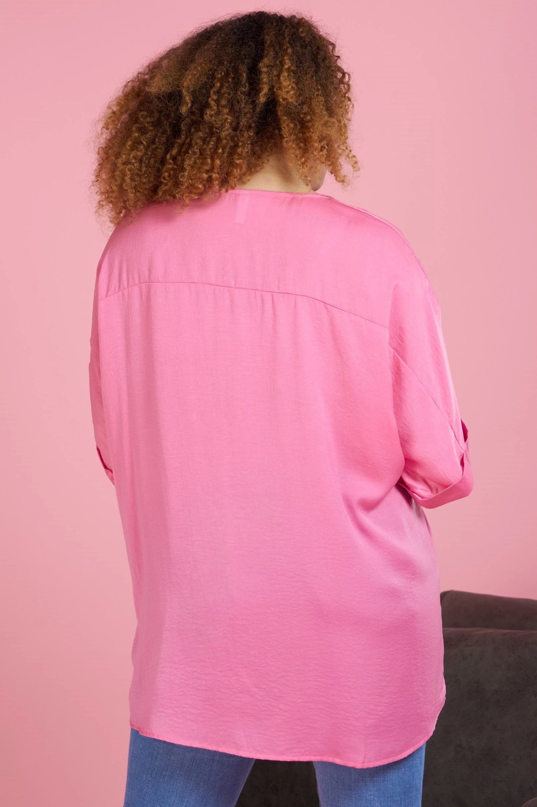 PLUS PINK TOP featuring stylish back design from Raggdoll Boutique, perfect for summer outfits Texas.