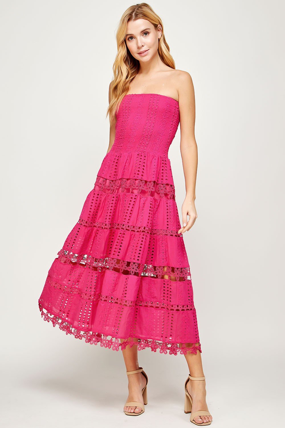 Felicity Dress at Raggdoll Boutique, perfect for summer outfits in Port Aransas, trendy coastal style.