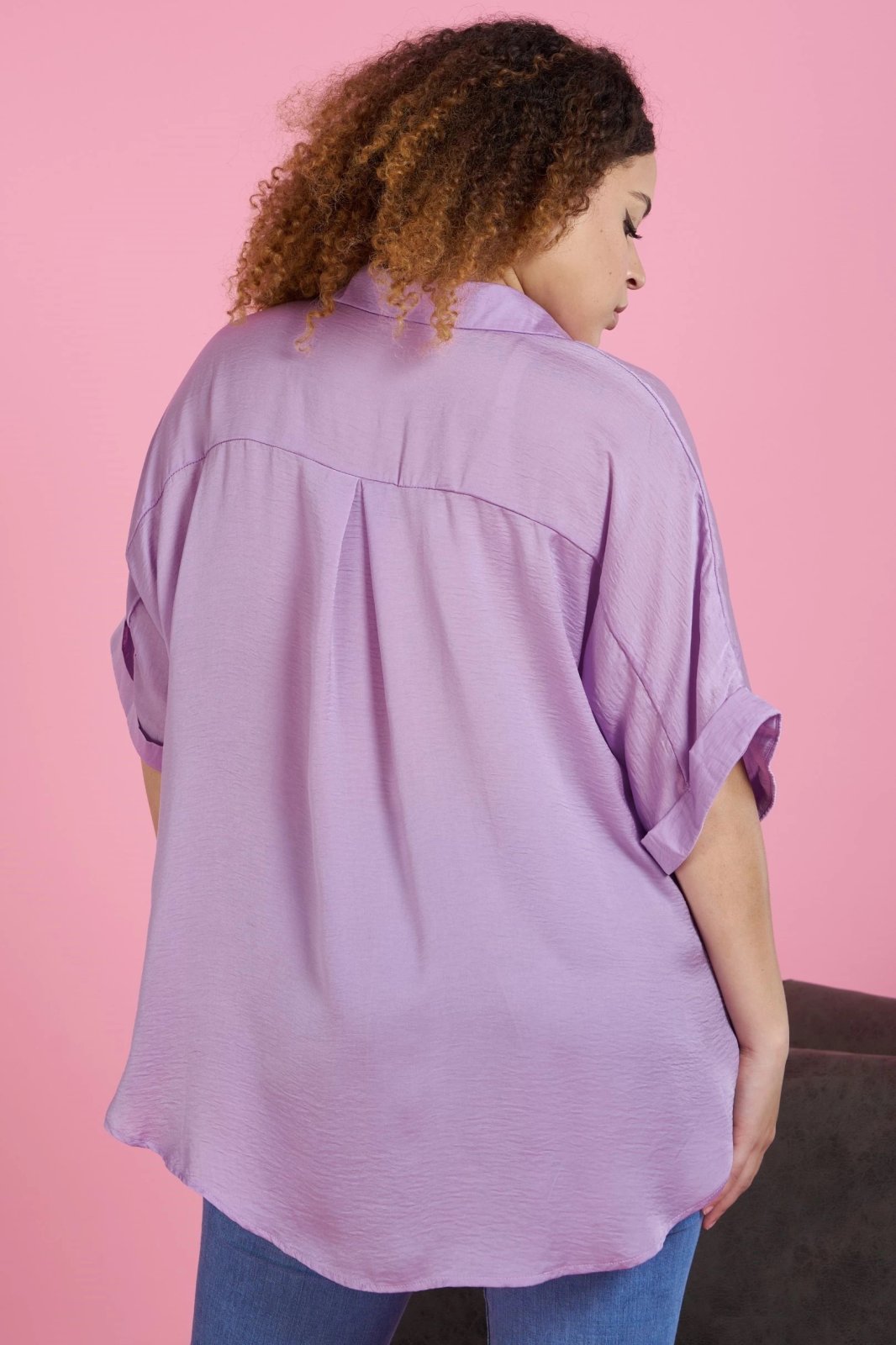 PLUS LAVENDER TOP from Raggdoll Boutique, perfect for trendy coastal style and summer outfits Texas.