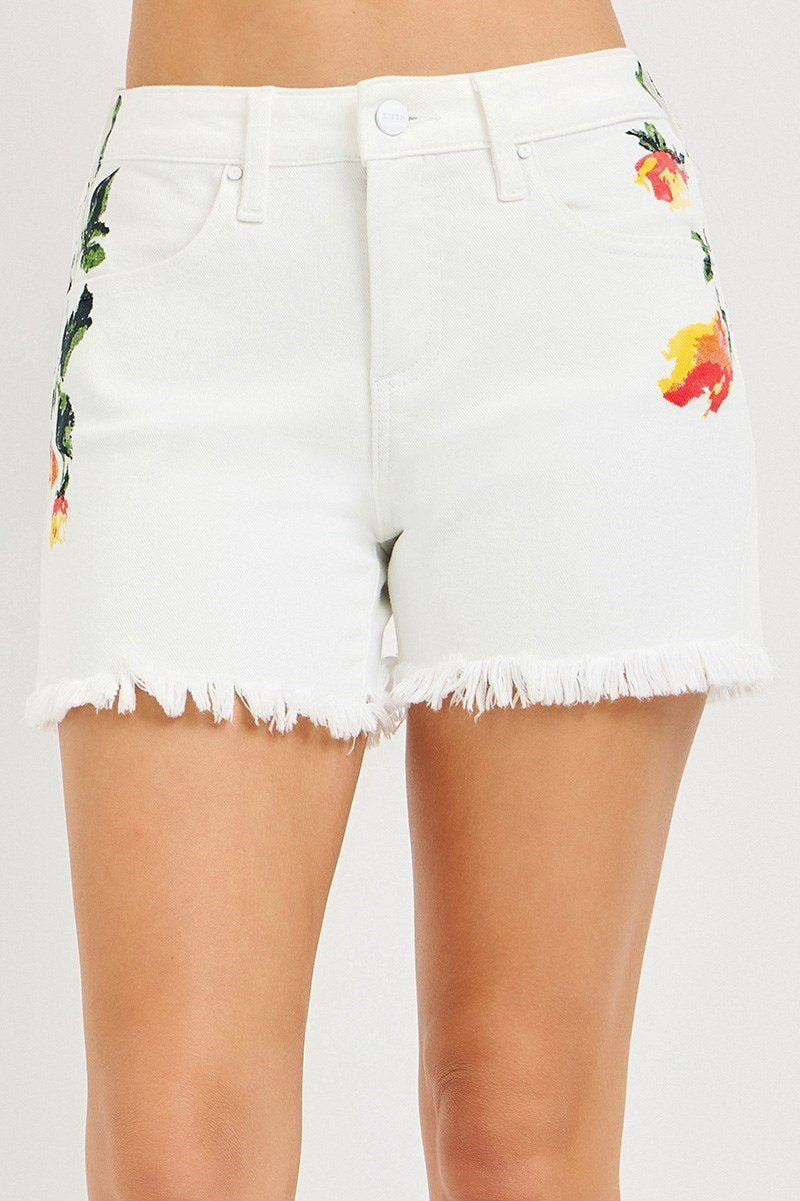 Risen - White Flower Short