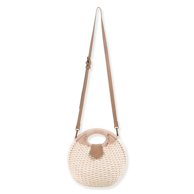 6903 Natural Bubble Purse