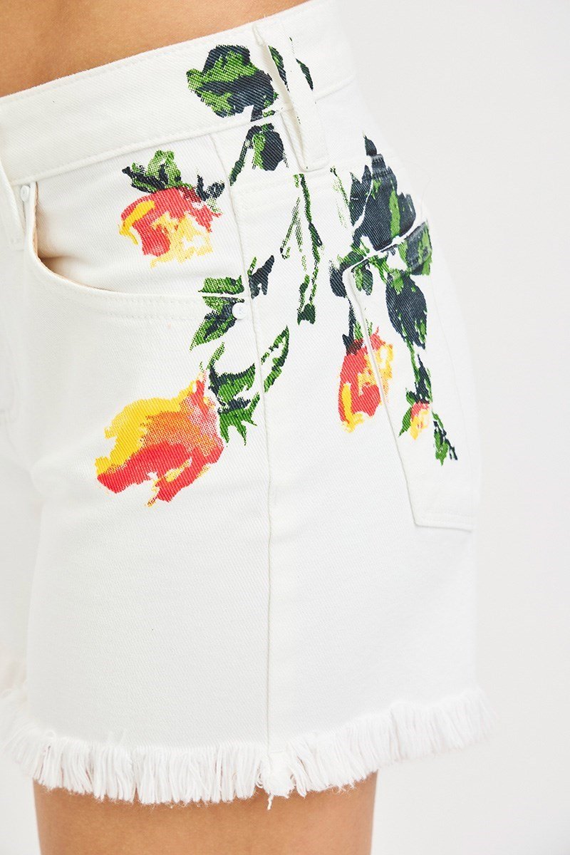 Risen - White Flower Short