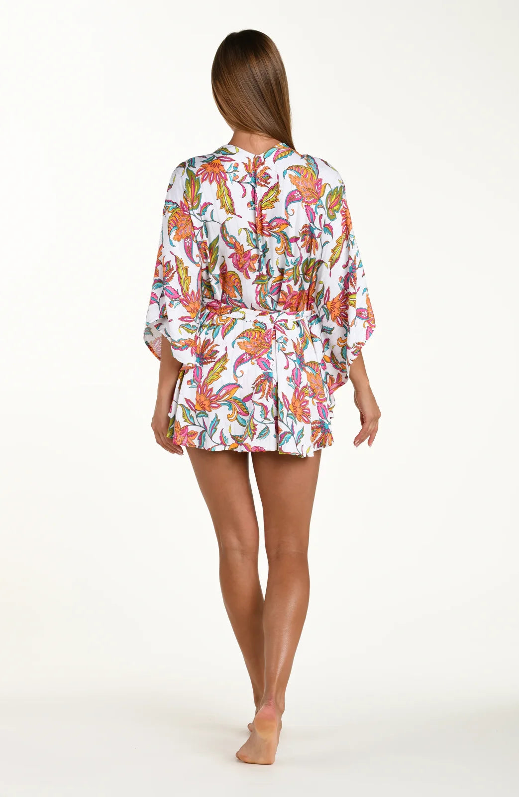 Wild Vines Open Front Kimono