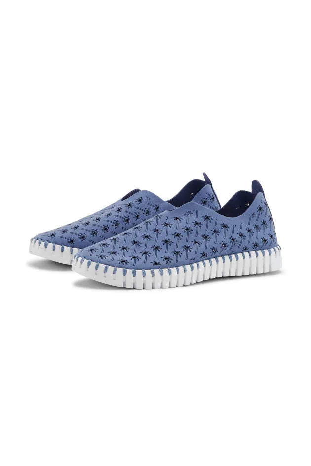 ILSE JACOBSEN LIGHT REGATTA (PALM TREES) comfortable women’s shoes for summer outfits Texas at Raggdoll Boutique.