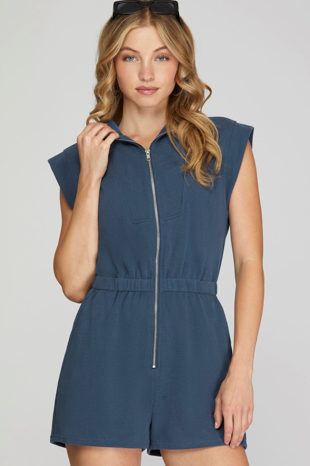 Cat Romper from Raggdoll Boutique, trendy coastal style for summer outfits Texas and vacation wardrobe boutique.