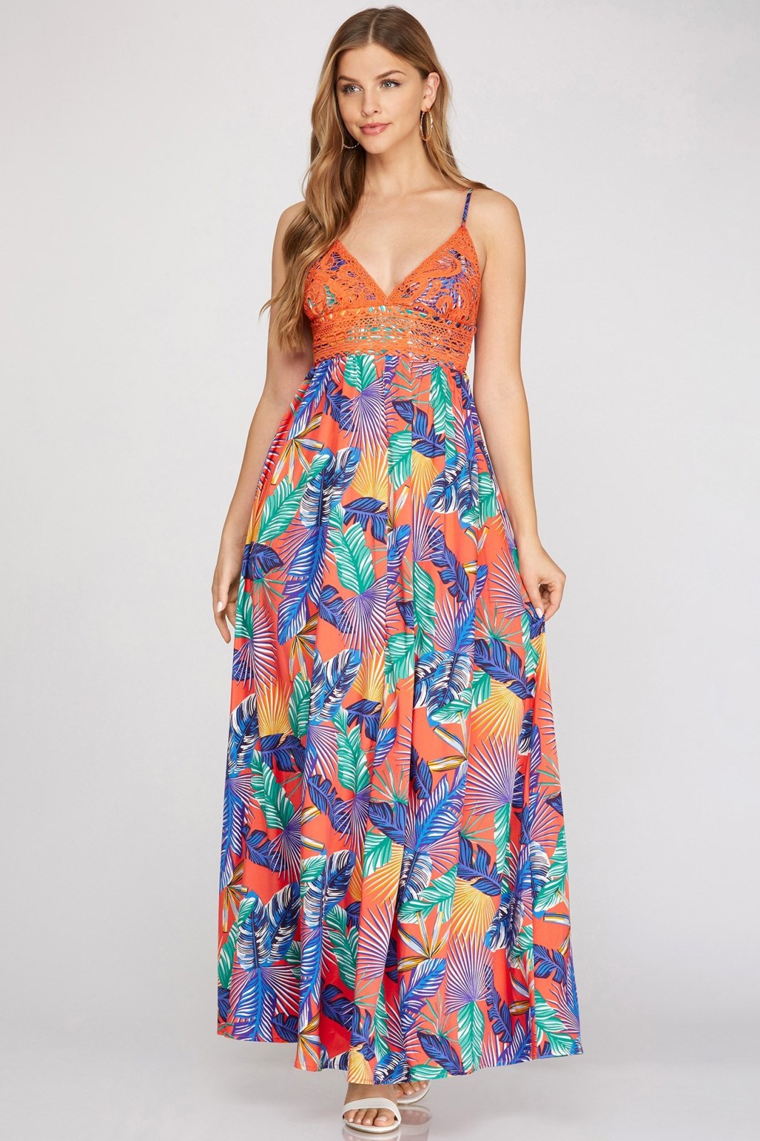 COAST TO COAST MAXI DRESS from Raggdoll Boutique, trendy coastal style summer outfit for women.
