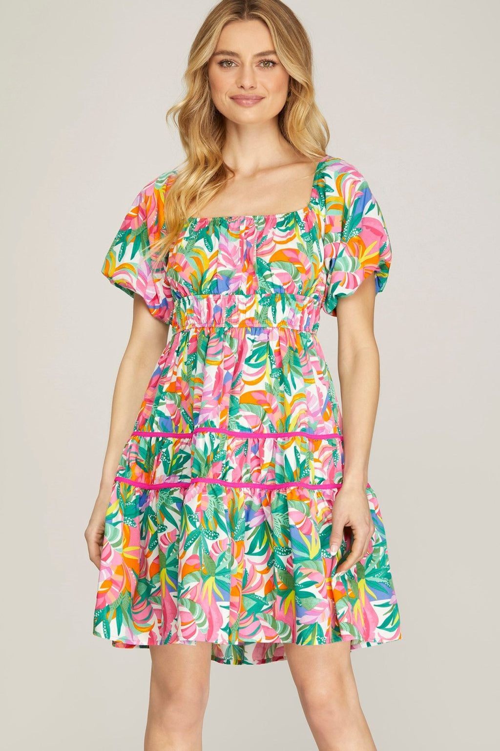 Spring Fling Dress from Raggdoll Boutique, trendy coastal style for women, perfect for vacation wardrobe boutique.