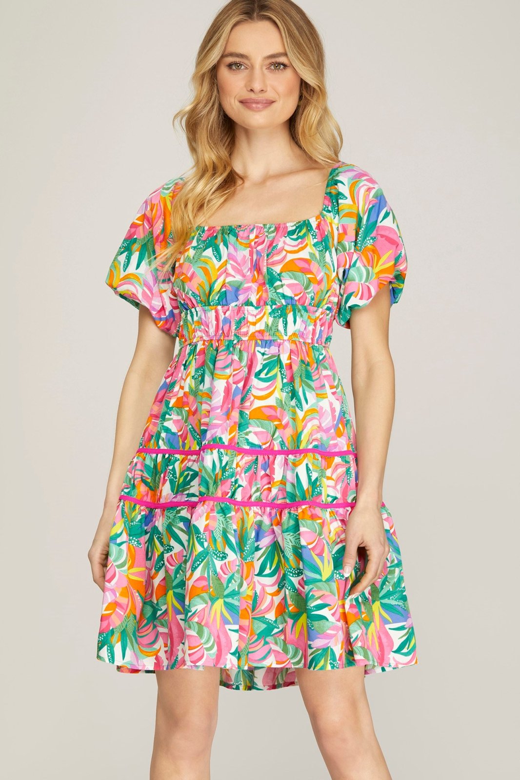 Spring Fling Dress from Raggdoll Boutique, trendy coastal style for women, perfect for vacation wardrobe boutique.