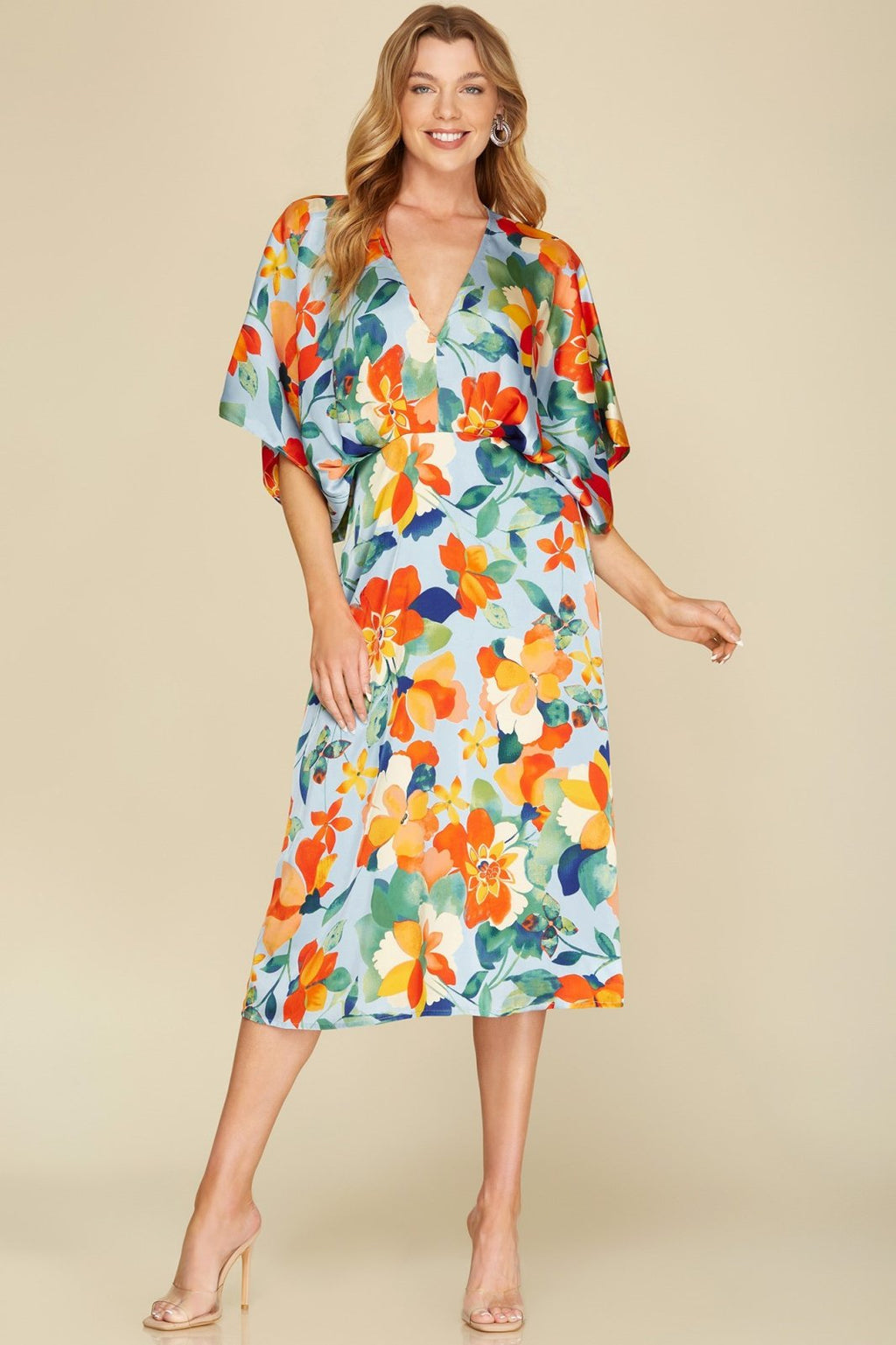 DOSE OF DRAMA DRESS from Raggdoll Boutique, showcasing trendy coastal style in women’s clothing perfect for summer outfits Texas.
