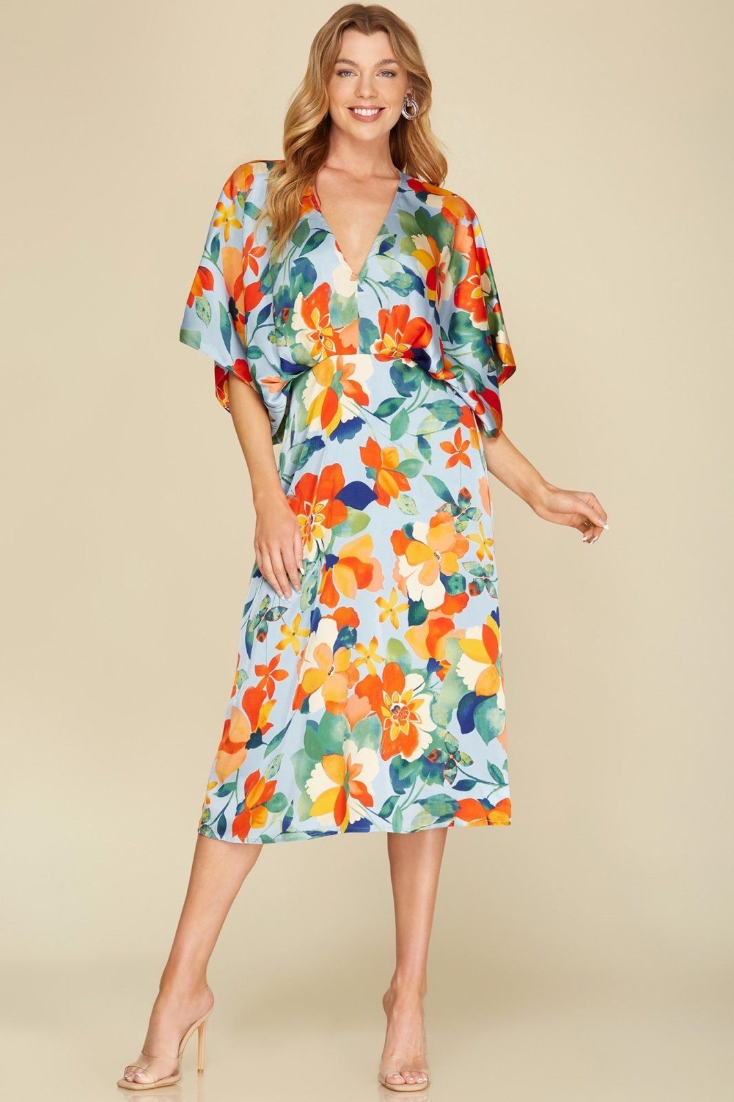 DOSE OF DRAMA DRESS from Raggdoll Boutique, showcasing trendy coastal style in women’s clothing perfect for summer outfits Texas.