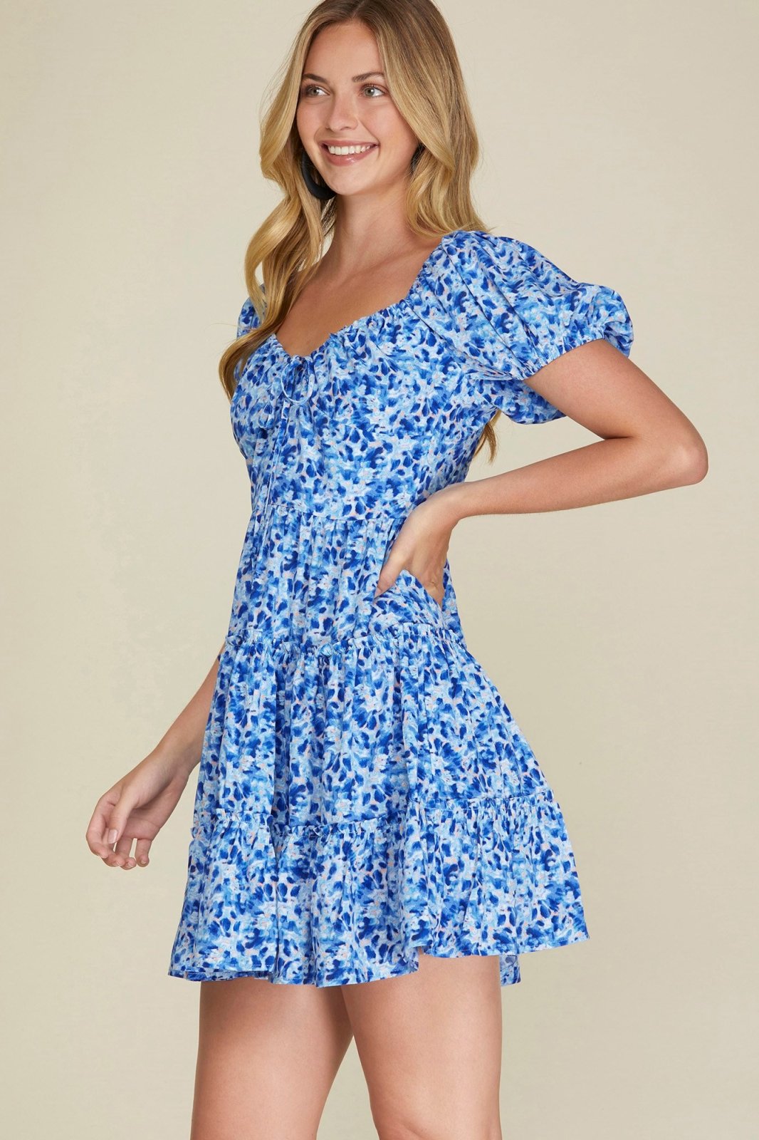 Sweet Blues Dress from Raggdoll Boutique, perfect for summer outfits and vacation wardrobe in Port Aransas.