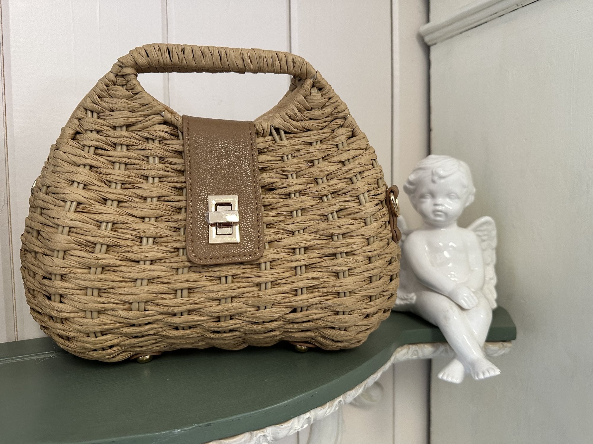Mikhaela Bag: Curated women's fashion from a Port Aransas boutique, perfect for tropical vacation dresses and beach looks.