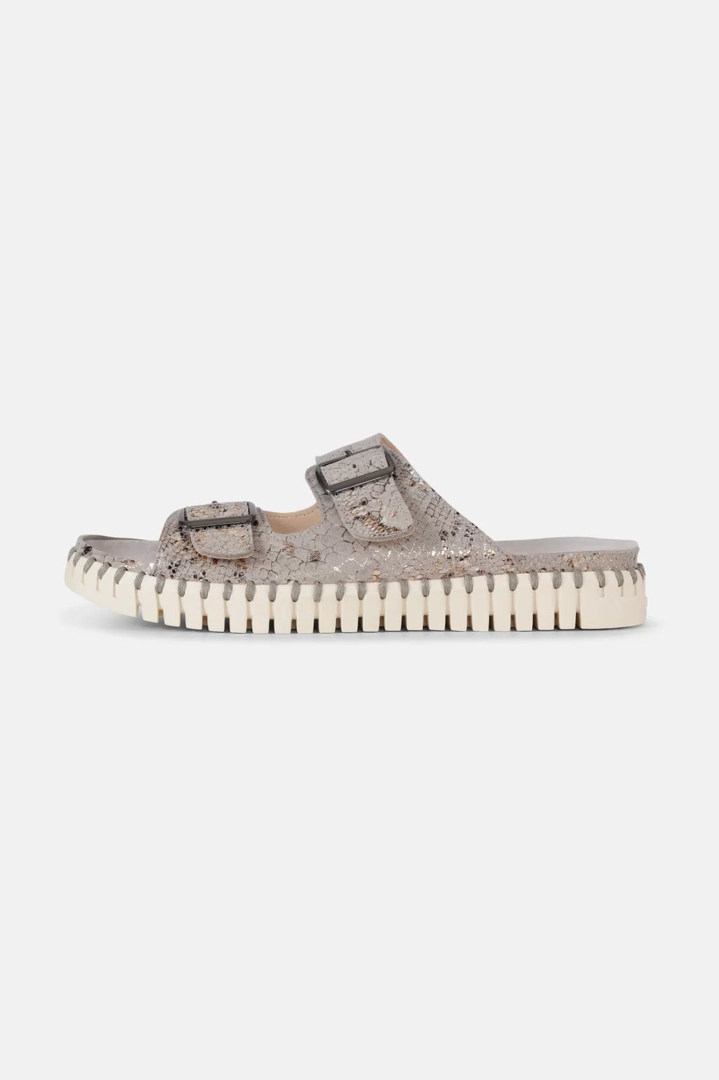 WHEAT TULIP SANDALS DOUBLE STRAP W/BUCKLES by ILSE JACOBSEN showcasing a trendy coastal style for summer outfits Texas.