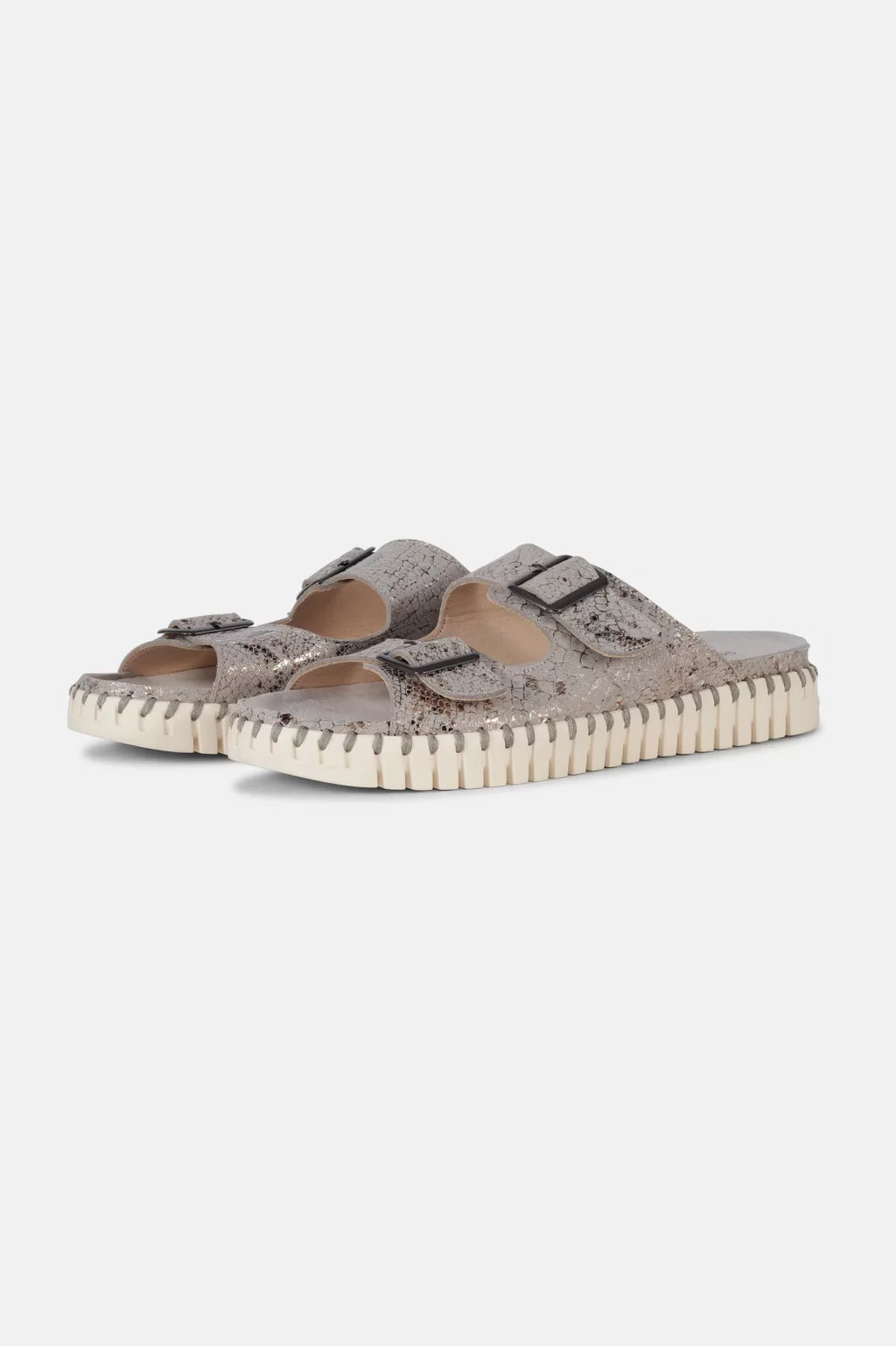 WHEAT TULIP SANDALS DOUBLE STRAP W/BUCKLES by ILSE JACOBSEN at Raggdoll Boutique, perfect for trendy coastal style.