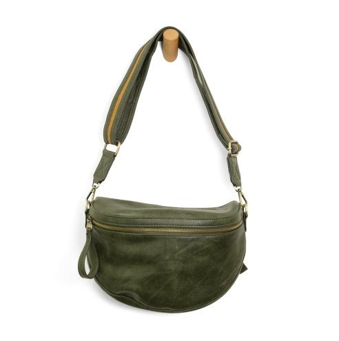 Laura- Forest Green Sling Bag