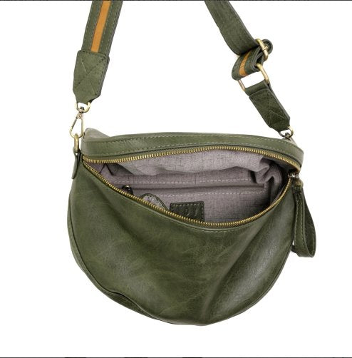 Laura- Forest Green Sling Bag