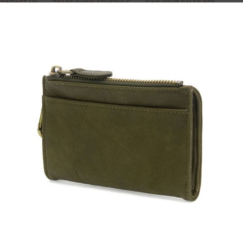 Bobbie- Olive Bifold Wallet