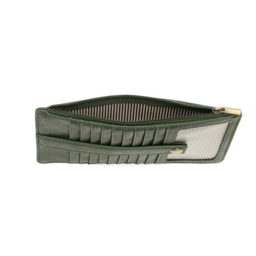 Kara- New Dark Pine Green Mini Wallet