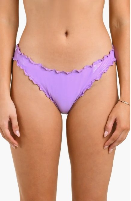 Iridescent Merrow Bikini Bottoms -Violet